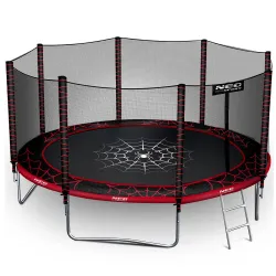 13ft trampoline with strong safety net, ensuring safety while jumping
