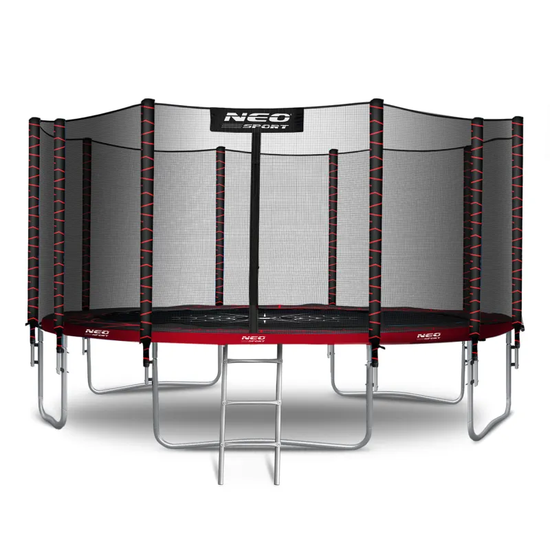 Green 15ft Garden Trampoline with Safety Net