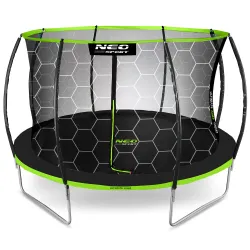 Trampoline with safety net, 14ft, perfect for children's outdoor activities