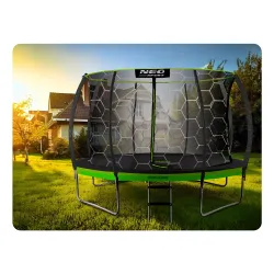 14ft garden trampoline, great for summer fun with family in the backyard