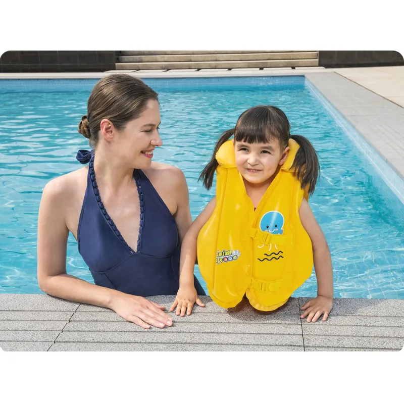 Soft and comfortable swimming vest, perfect for water play, designed for kids