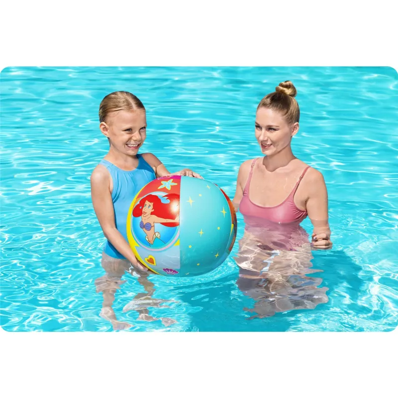 Colorful Disney Princess beach ball, great for garden playtime