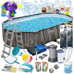 Garden Frame Pool 610 x 366 x 122 cm 18in1 Bestway 5611R