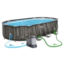 Garden pool, great for relaxation and fun on warm days