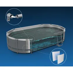 Garden pool 610 x 366 x 122 cm, perfect for summer parties and fun