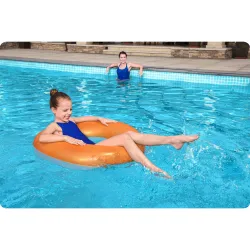 Large swimming ring 91 cm, comfortable and safe for kids