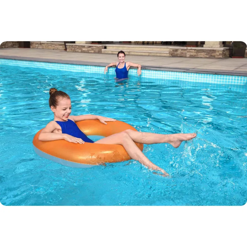 Large swimming ring 91 cm, comfortable and safe for kids