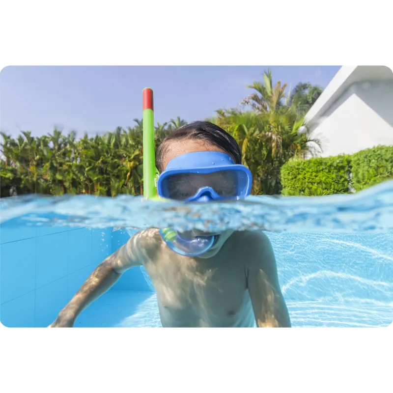 Perfect kids diving set to explore the underwater world
