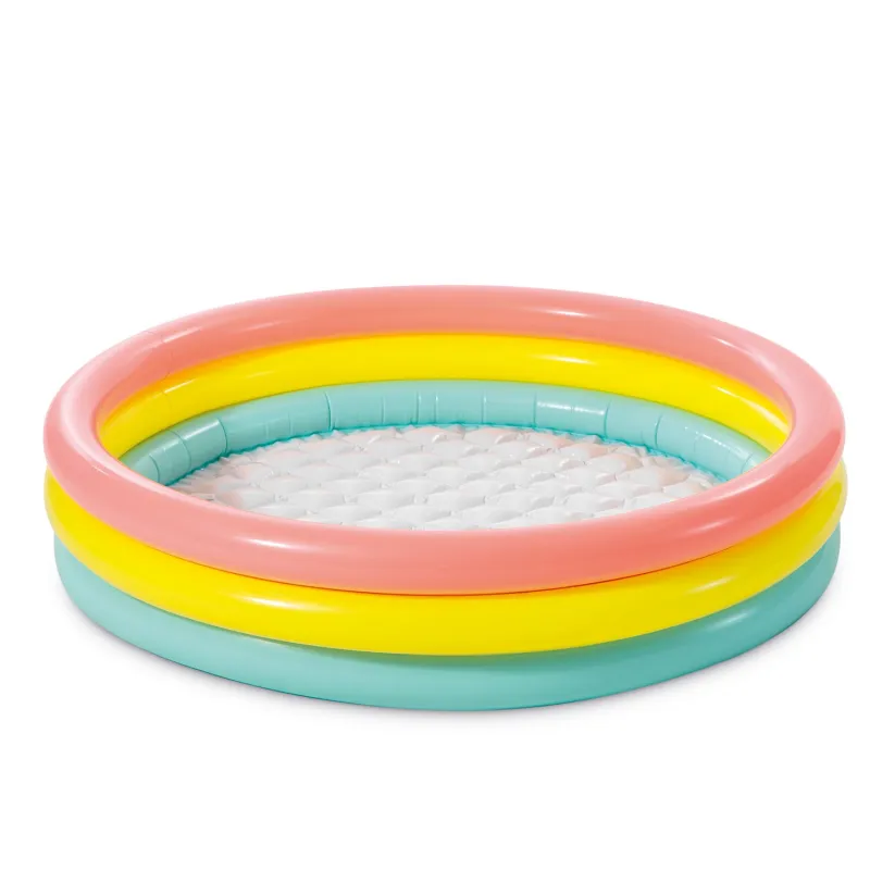 Kiddie pool 114 x 25 cm, colorful and safe for children