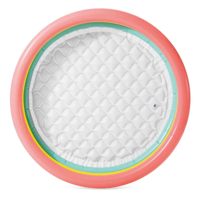 Inflatable kiddie pool for the garden, great for summer fun