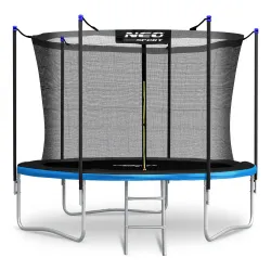 8ft Garden Trampoline with Durable Material and Safety Net