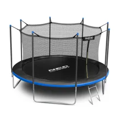 14ft trampoline with sturdy construction, ensuring safety during jumping