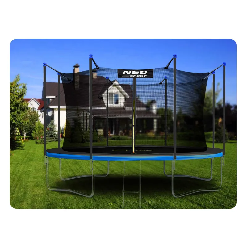 14ft garden trampoline, perfect for kids and adults for outdoor fun