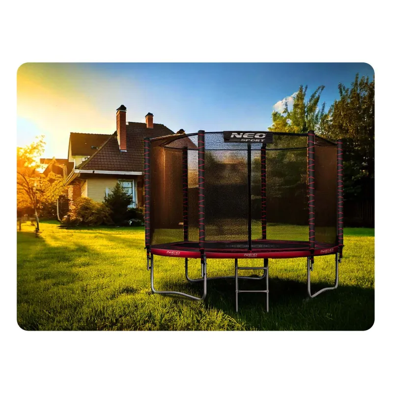 6ft garden trampoline, perfect for family and friends fun in the garden