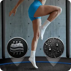 6ft garden trampoline, perfect for family fun in the backyard