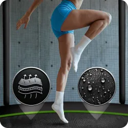 6ft trampoline perfect for kids' outdoor play