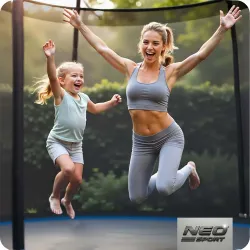 10ft garden trampoline, ideal for children's play in the garden
