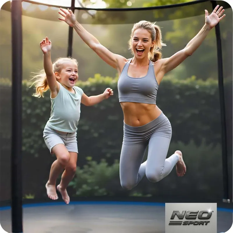 10ft garden trampoline, ideal for children's play in the garden
