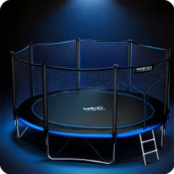 12ft garden trampoline, ideal for children, ensuring safety and fun
