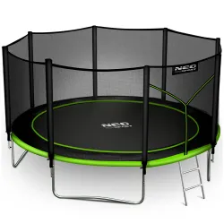 Attractive colored 12ft garden trampoline Neo-Sport