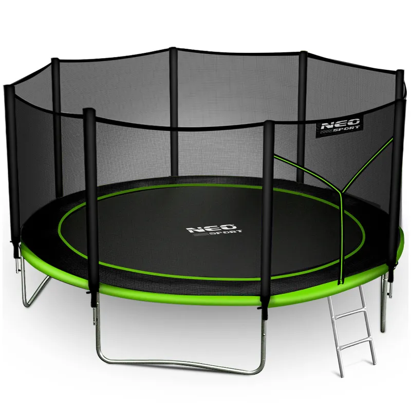 Attractive colored 12ft garden trampoline Neo-Sport