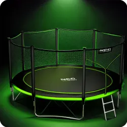 13ft garden trampoline, great for kids to play in the garden and develop agility