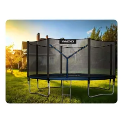 14ft trampoline, perfect for outdoor play and garden fun