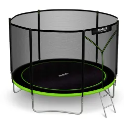 8ft garden trampoline, colorful, perfect for outdoor fun