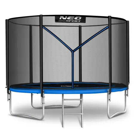 Garden trampoline 8ft with safety net and ladder, perfect for outdoor fun