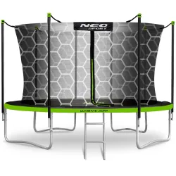Garden Trampoline 14ft/435cm with Inner Net and Ladder Neo-Sport