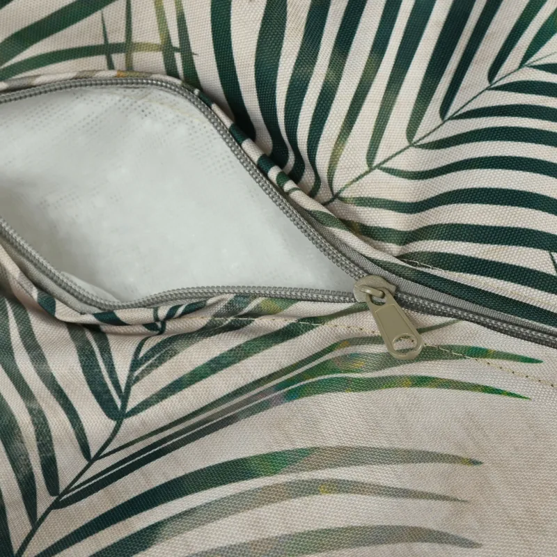 Waterproof white bean bag Drop XXL for outdoor use, comfortable and stylish