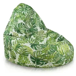Drop XXL waterproof bean bag, ideal for garden and terrace use