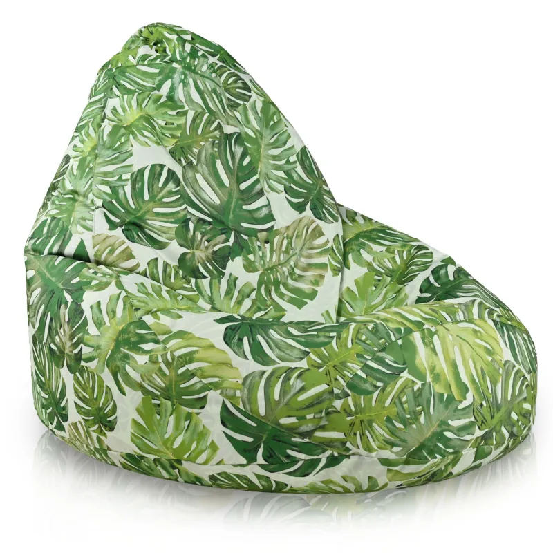 Drop XXL waterproof bean bag, ideal for garden and terrace use
