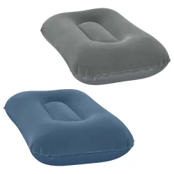 Inflatable velour cushion 42 x 26 cm Bestway 67121 navy