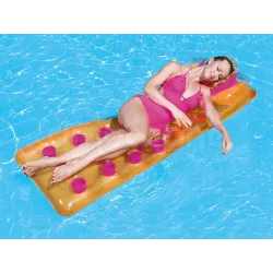 Perfect for relaxing in the garden or by the water, 188 x 71 cm mattress
