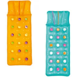 Orange pool float 188 x 71 cm Bestway 43014 made from durable material