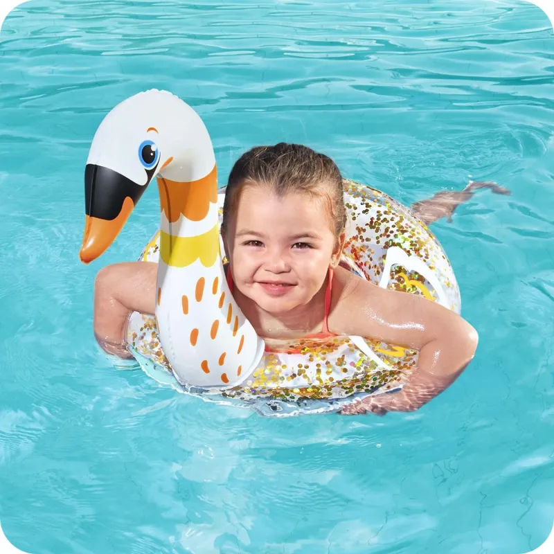 Bestway 36306 swim ring, swan design, perfect for water play
