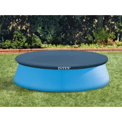 Elegant 244 cm pool cover, practical and perfect for pool protection