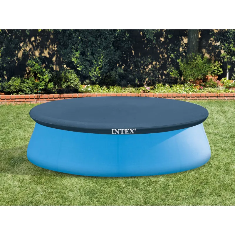 Elegant 244 cm pool cover, practical and perfect for pool protection