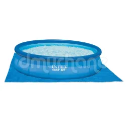 Durable ground cloth made from damage-resistant material