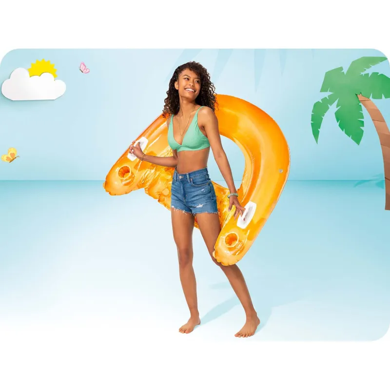 Blue swimming chair INTEX 58859, perfect for summer, water float