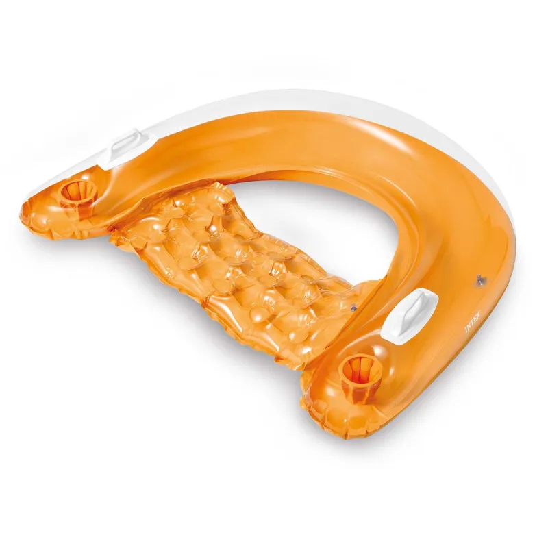 INTEX 58859 swimming chair with handles, comfortable and safe, 147 x 99 cm