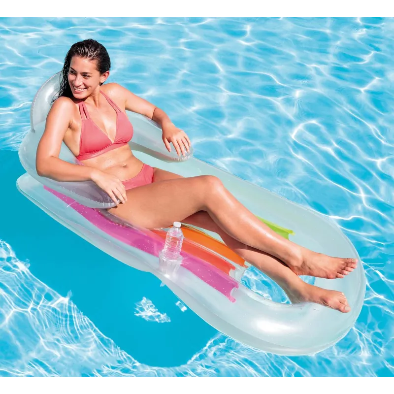 King Cool sun lounger 160x85cm, great for relaxing in the garden