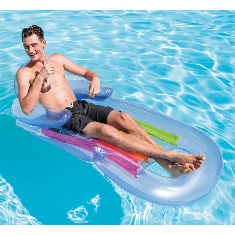King Cool swimming mattress, perfect for summer relaxation in the water