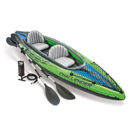 INTEX 68306 two-person kayak, 351 x 76 x 38 cm, perfect for water adventures