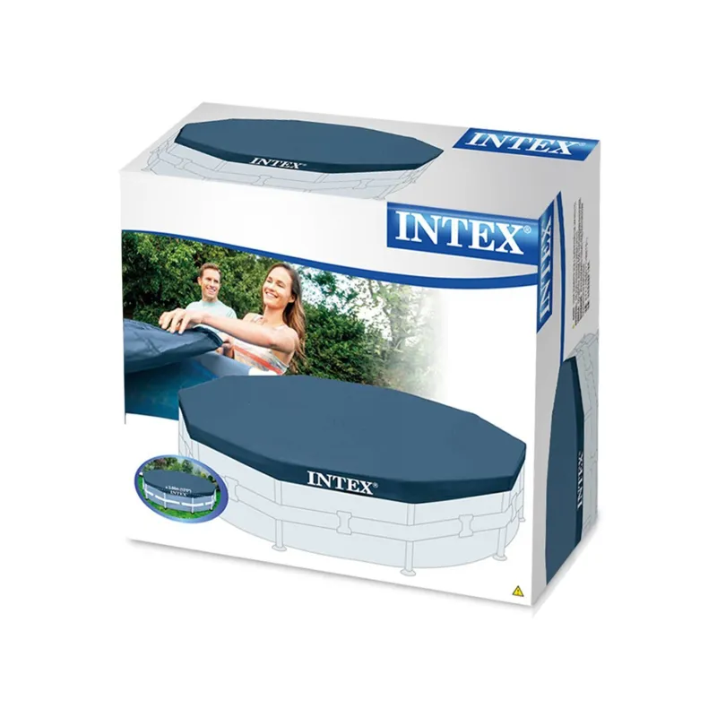 INTEX 28032 457 cm pool cover, perfect for protecting your swimming pool