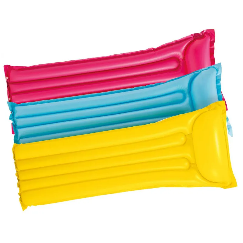 INTEX 59703 blue pool float, 183 x 69 cm, perfect for relaxing in the sun