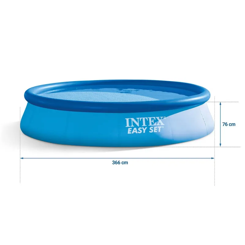 Inflatable garden pool 366 cm, great for relaxation and fun