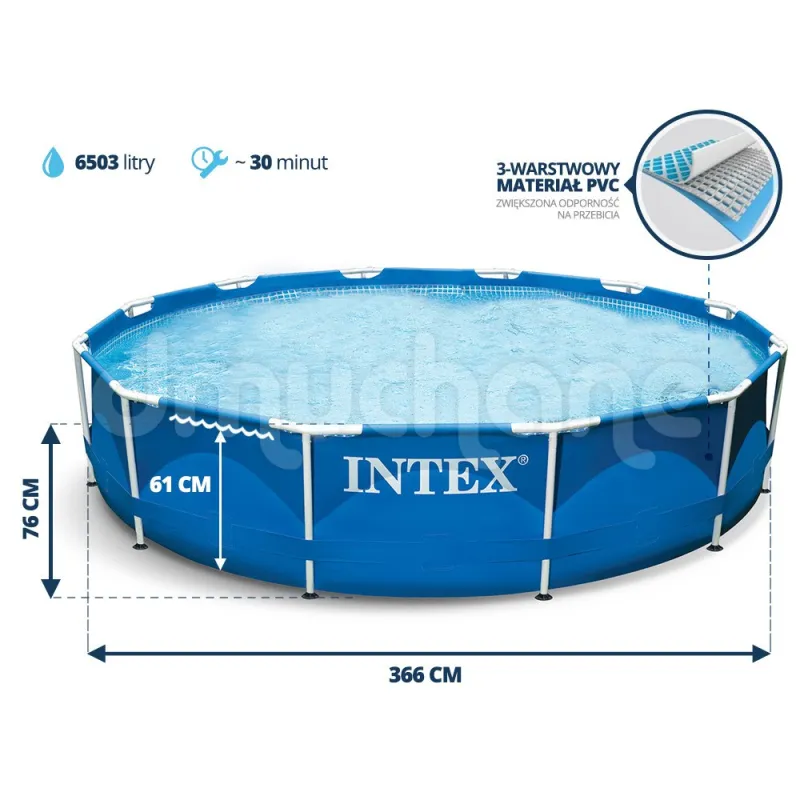 INTEX 28210 garden pool, made from durable materials for long-lasting use