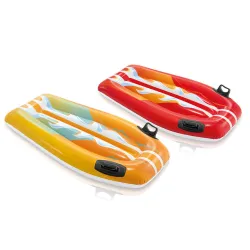 Inflatable swimming board 112 x 62 cm INTEX 58165 orange
